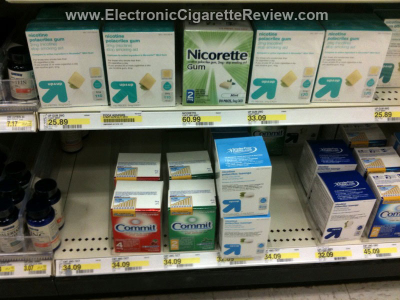 Nicorette & Commit Nicotine Infused Candy & Gum In Target